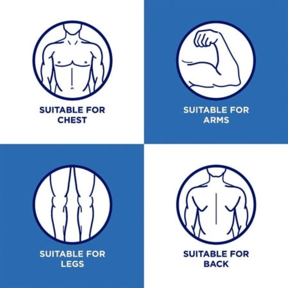 VEET Men's Sensitive Skin Hair Removal Cream For Chest & Back, 13.5 FL OZ Bottle - Picture 3 of 4